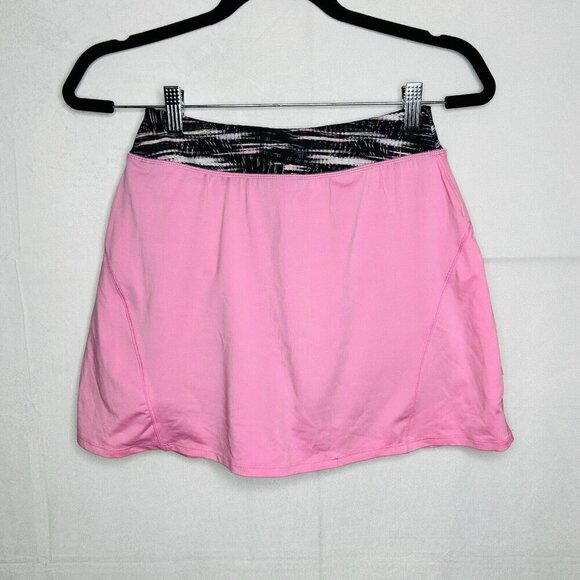 Zelos Skort Pink Size L Tiered Back Golf Tennis Pickleball - Picture 1 of 8